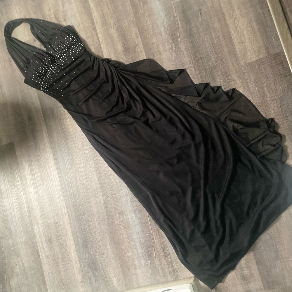 Blonde Nites by Stacy Skylar formal evening gown cocktail dress size small